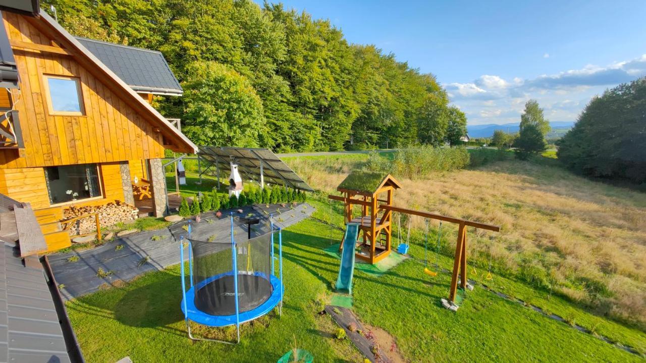 Bieszczadzka Hawira Villa Polańczyk Exteriör bild