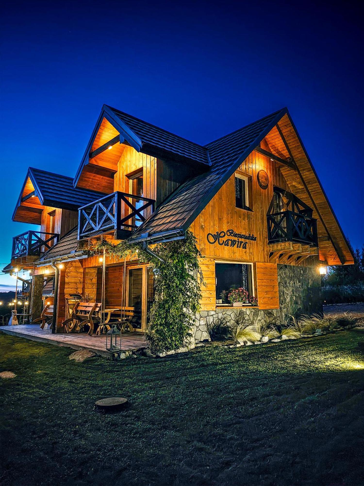 Bieszczadzka Hawira Villa Polańczyk Exteriör bild