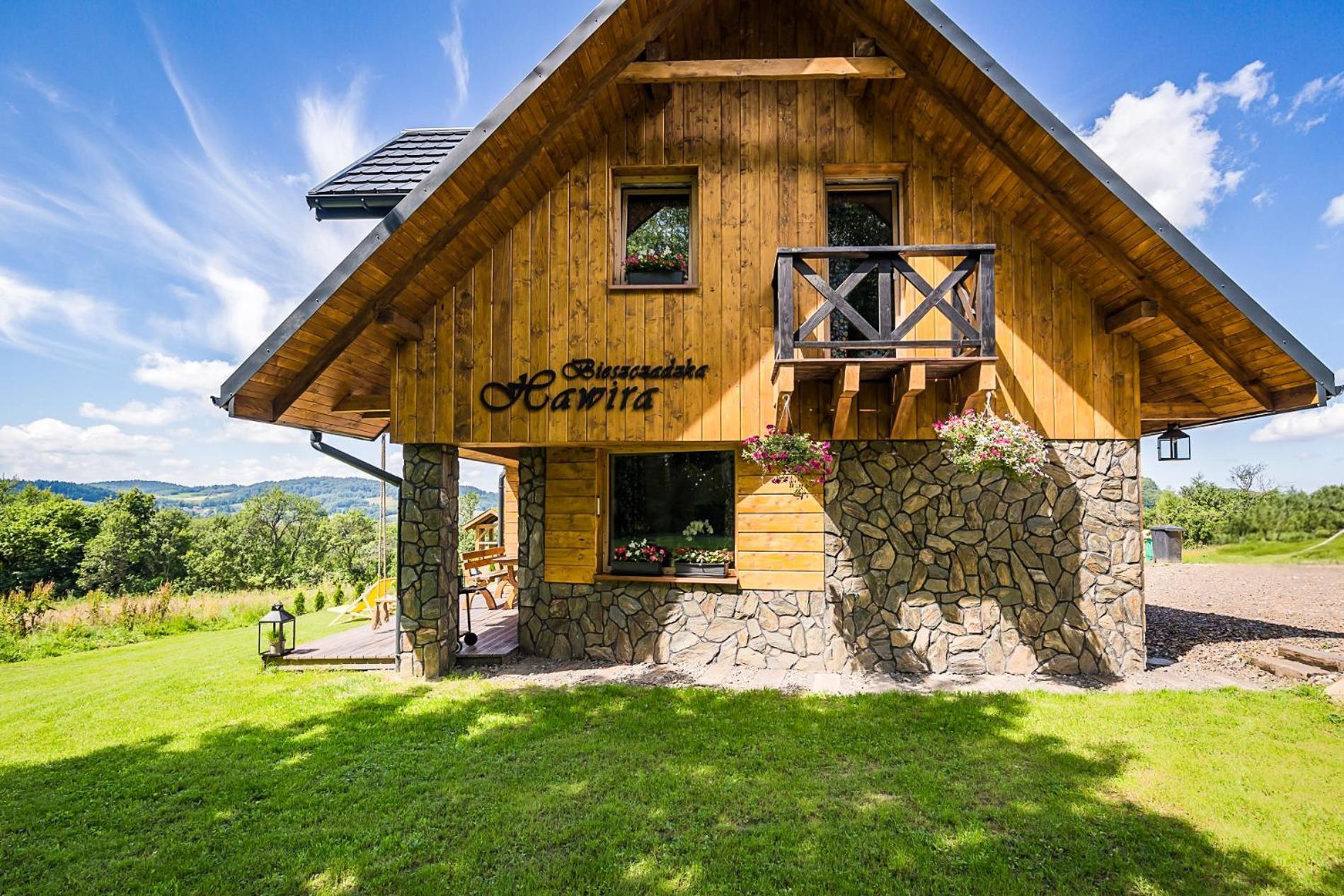 Bieszczadzka Hawira Villa Polańczyk Exteriör bild