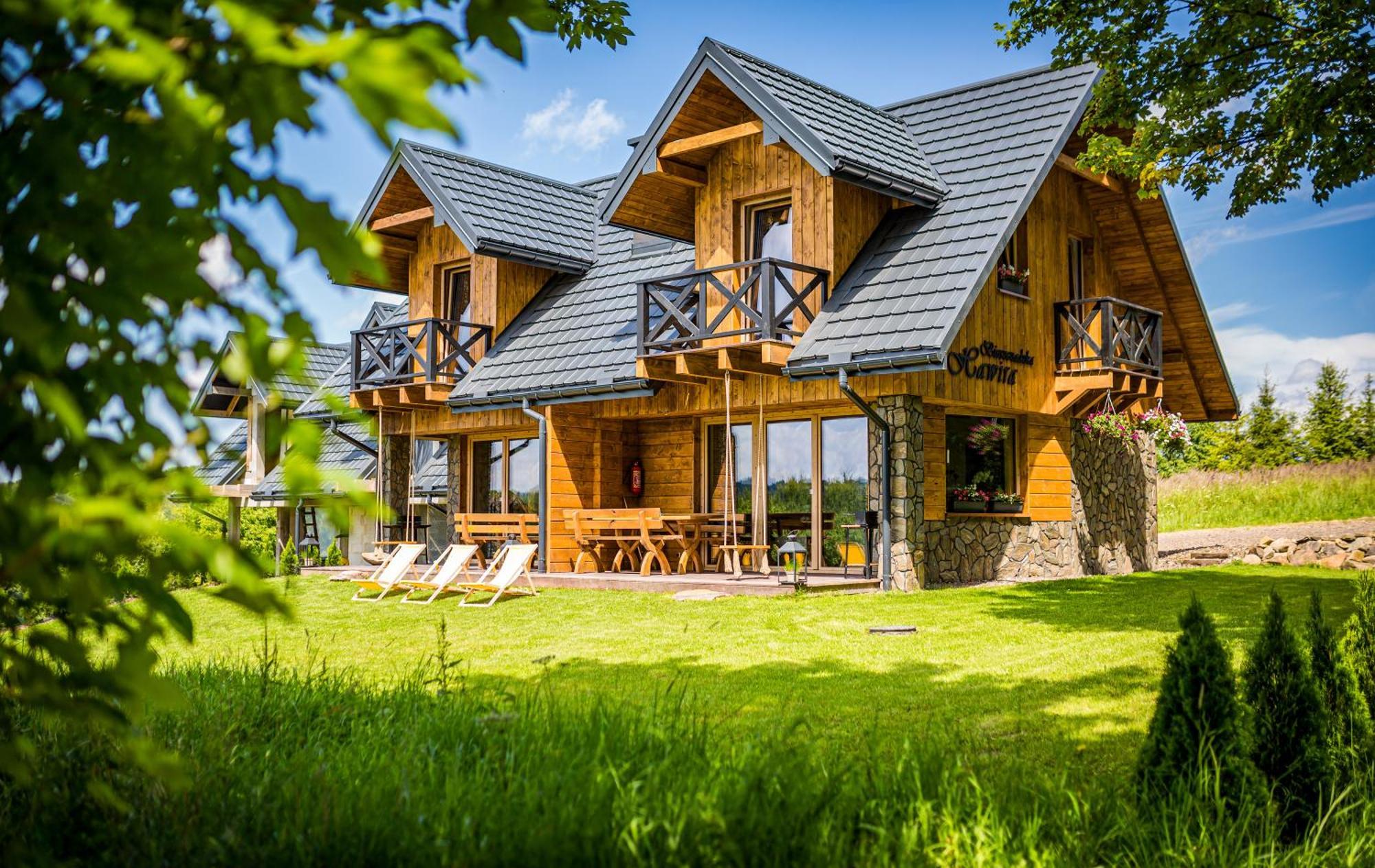 Bieszczadzka Hawira Villa Polańczyk Exteriör bild
